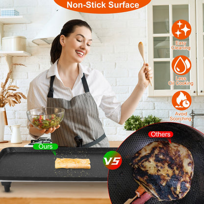 Electric Non-Stick BBQ Grill – Indoor & Outdoor Tabletop - Save 30%