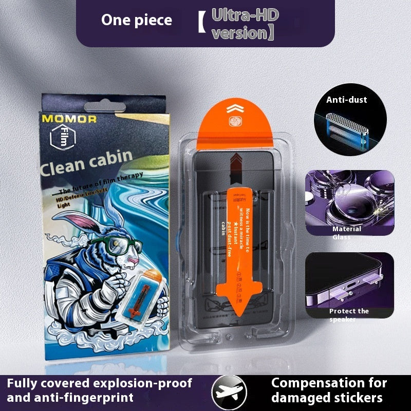 “Privacy Screen Protector for iPhone – Full Coverage, Dust-Free, Easy Application"