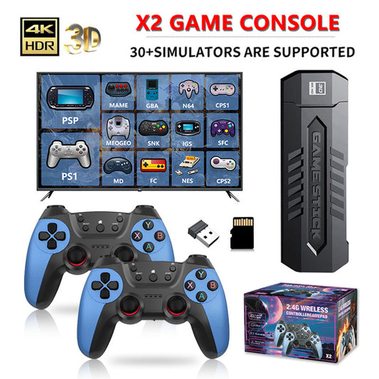 X2 4K Dual Wireless Gaming System Blue Edition