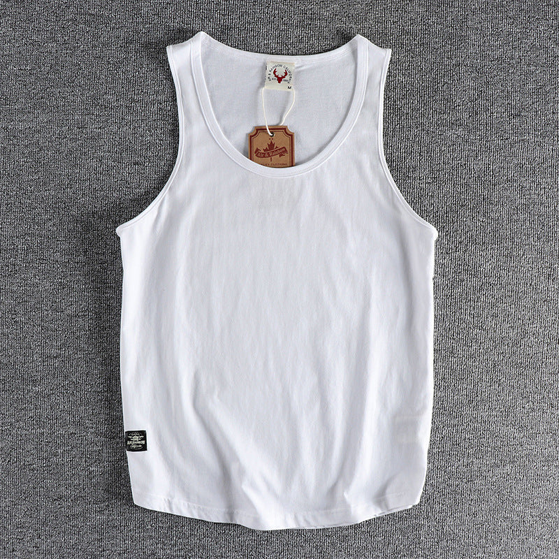 Men’s Summer Slim-Fit Cotton Tank Top | Save 20% Today!