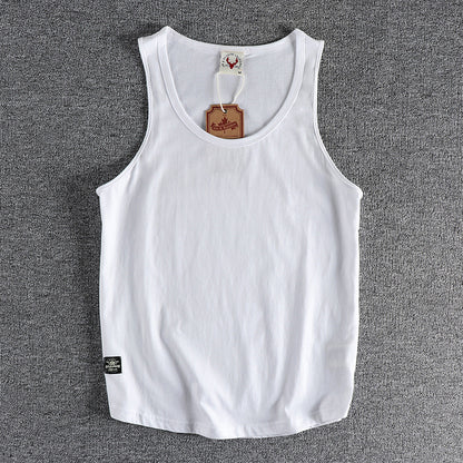 Men’s Summer Slim-Fit Cotton Tank Top | Save 20% Today!