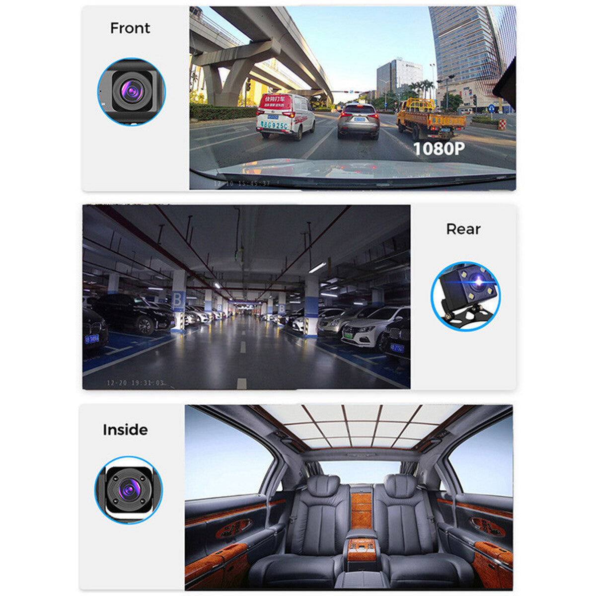 Win a 1080P Dual-Lens Car Dash Cam! Front and rear camera video recorder with G-sensor – exclusive giveaway prize only!