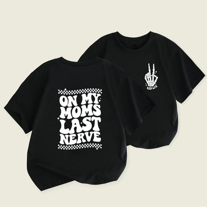 Kids Letter Print Casual Tee – Soft, comfy round-neck design perfect for everyday wear. Save 30% today!