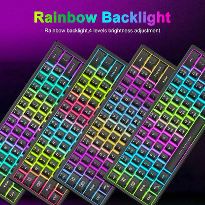 Sleek Black Wireless Keyboard & Mouse Set - SAVE $24