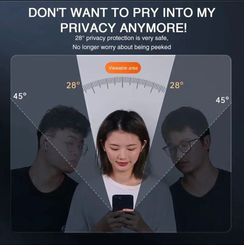 “Matte Glass Screen Protector 2-Pack for iPhone 14/15 – Anti-Glare & Shatterproof”