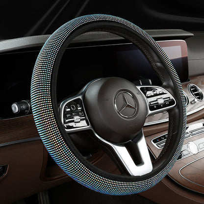 Diamond Bling Ringless Steering Wheel Cover