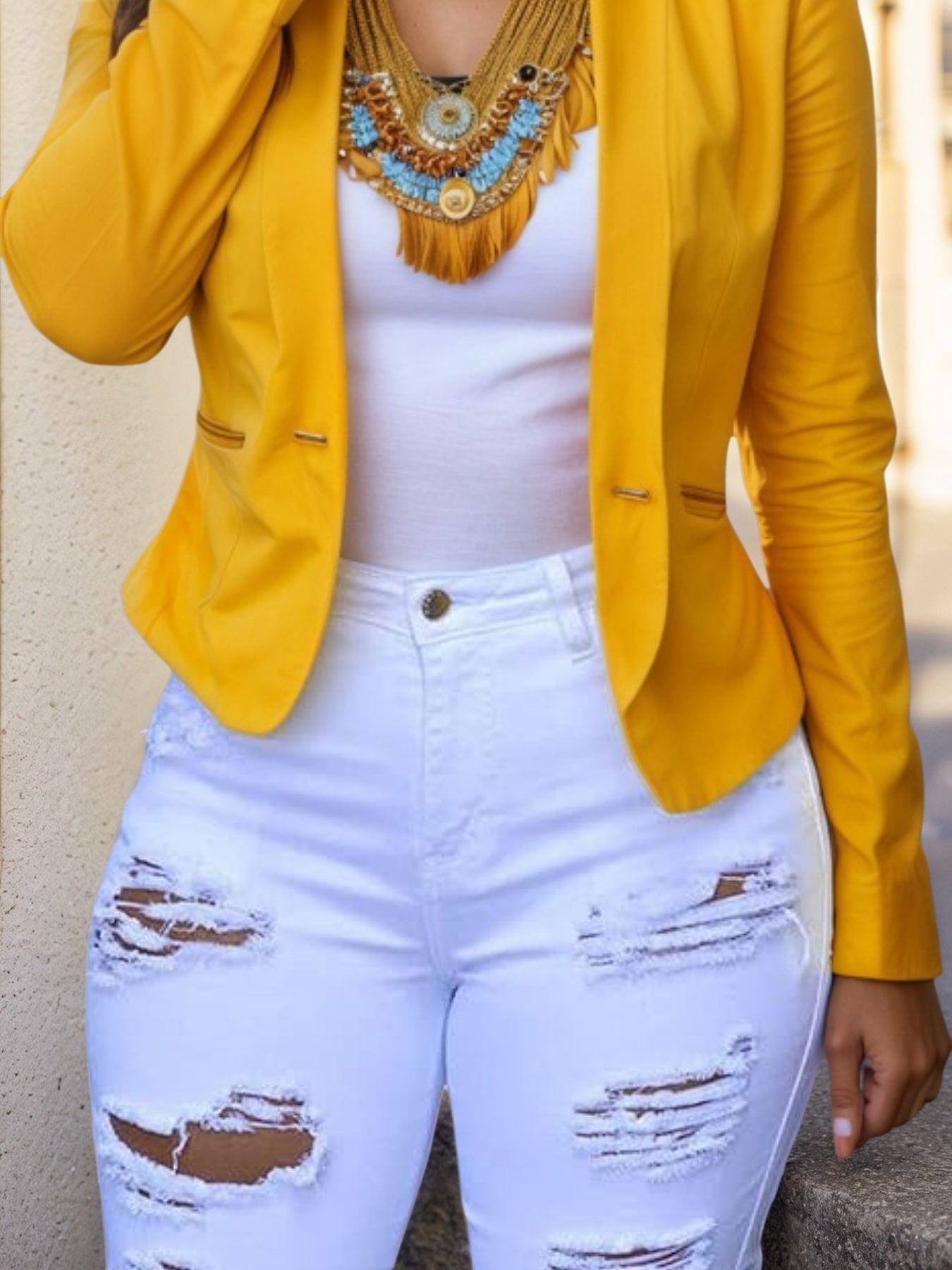 Summer Chic Frayed Denim Shorts – Save 20% Today!