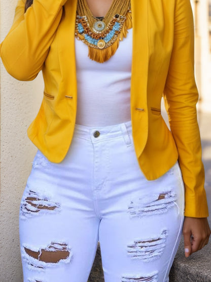 Summer Chic Frayed Denim Shorts – Save 20% Today!