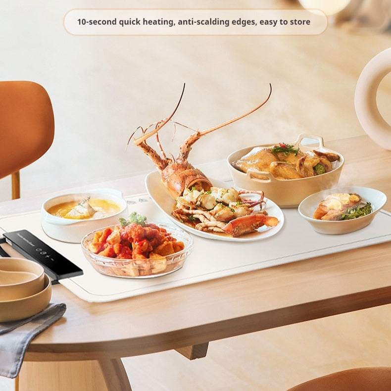 Premium Foldable Silicone Food Warmer – Versatile Heat-Retention Plate for Everyday Use