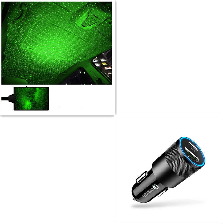 Starry Sky LED Projector – USB Car & Room Light