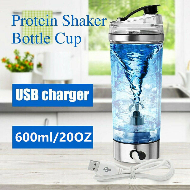 Win a Rechargeable Electric Shaker Bottle – Protein, Milk & Coffee Blender - AVAILABLE FOR GIVEAWAY ONLY