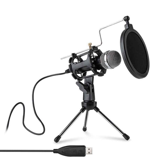 Desktop Microphone for PC, Laptop & Mobile Devices