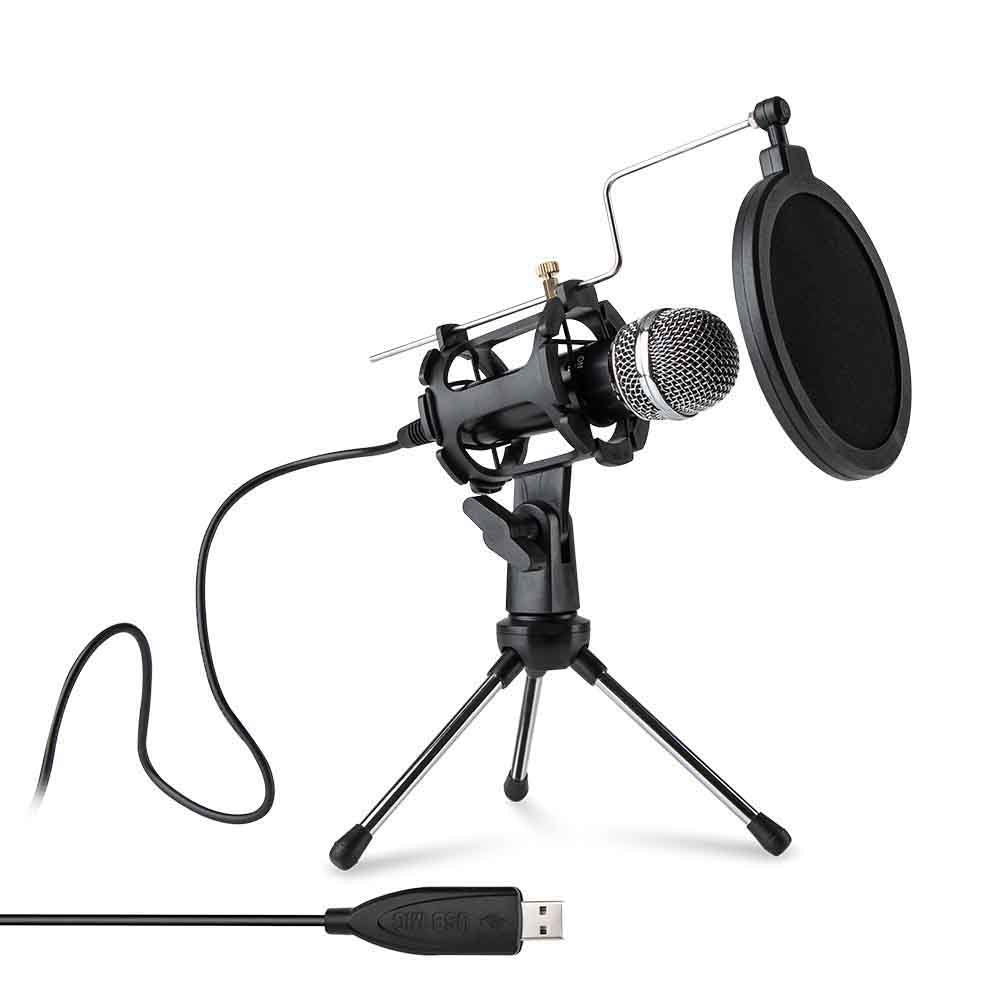 Desktop Microphone for PC, Laptop & Mobile Devices