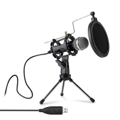 Desktop Microphone for PC, Laptop & Mobile Devices