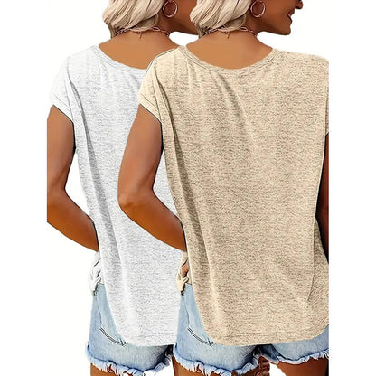 2-Pack Women’s V-Neck Tank Tops | Save 20% Today!
