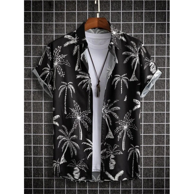 Men’s 3D Printed Hawaiian Beach Shirt – Vibrant Summer Short Sleeve Style | Save 20% Today!