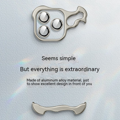 “Metal Corner Shockproof Frameless Phone Case – Anti-Fall Protection”