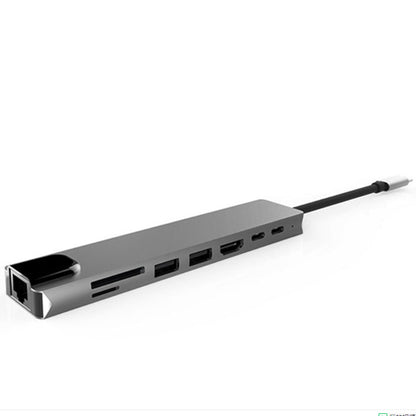 8-in-1 USB-C Hub Docking Station