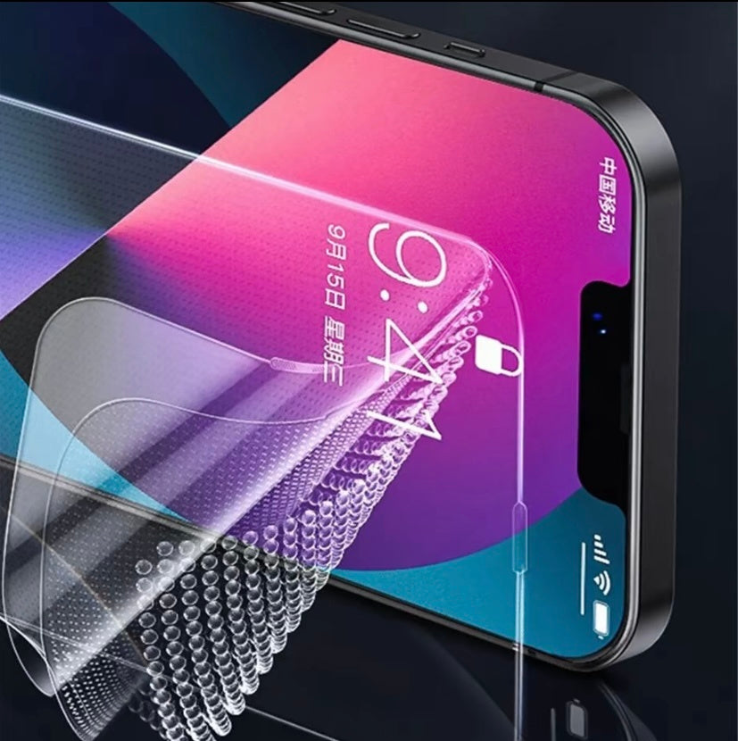 “Matte Glass Screen Protector 2-Pack for iPhone 14/15 – Anti-Glare & Shatterproof”