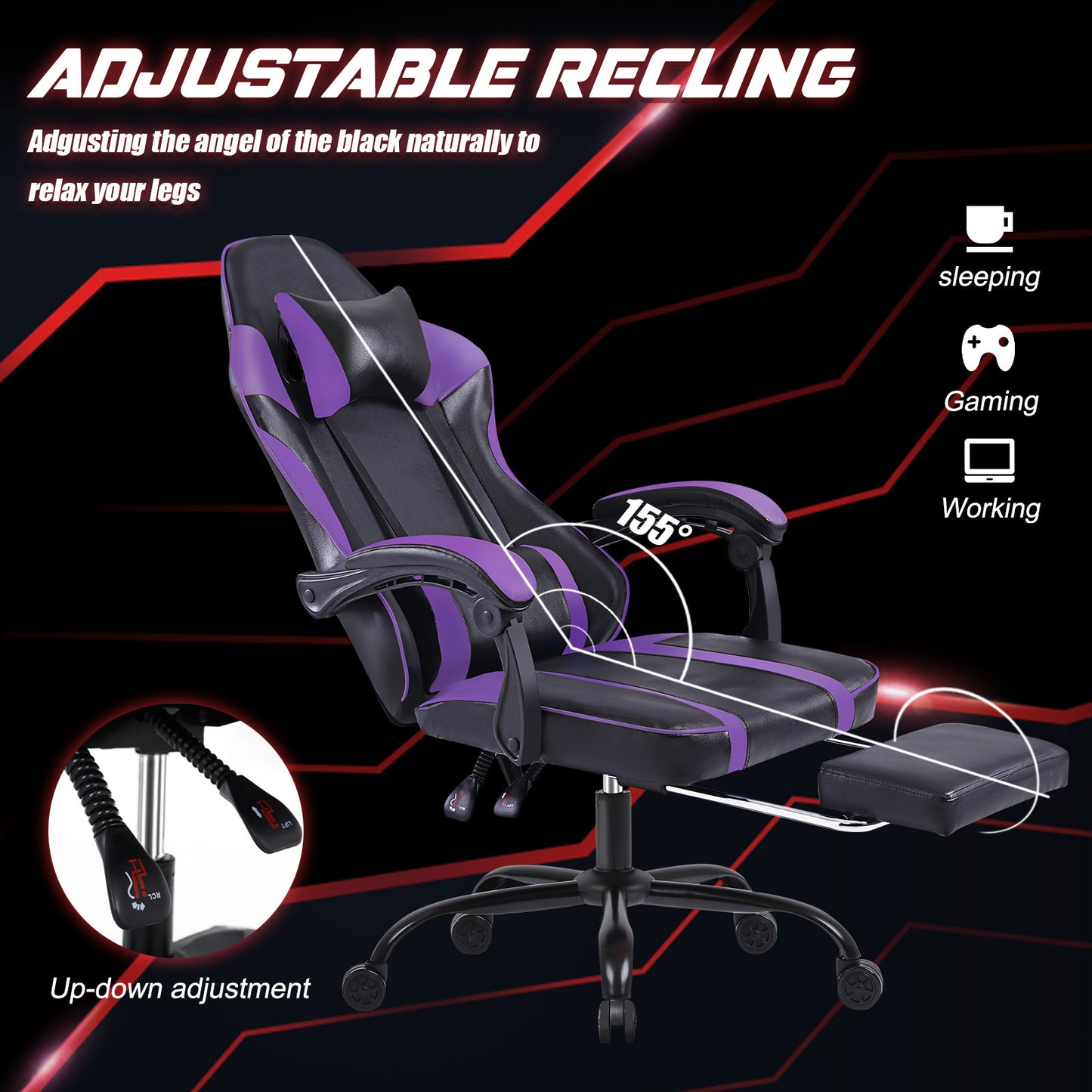 Ergonomic Gaming Chair – Comfort & Support on a Budget