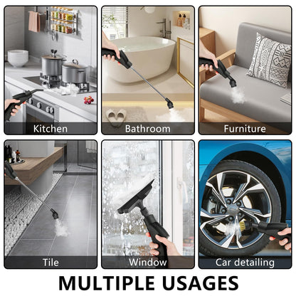 Win a Handheld 2500W Steam Cleaner | 12-in-1 Steamer for Home & Car Cleaning - ONLY AVAILABLE FOR GIVEAWAYS