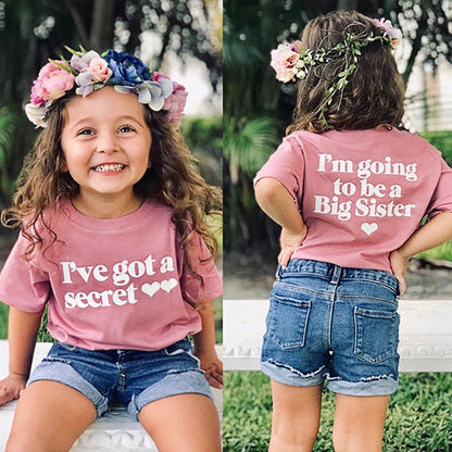 Girls Casual Heart & Letter Print Tee – Cute, comfy, and perfect for summer days. Save 30% today!