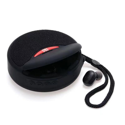 Outdoor Portable Bluetooth Speaker with 3D Stereo & FM