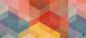 Large Geometric Gaming Mouse Pad – Desk Mat