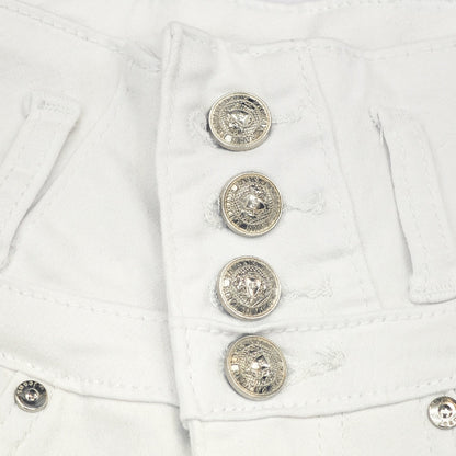 Hot Girl Summer White Denim Shorts – Save 20% Off Today!