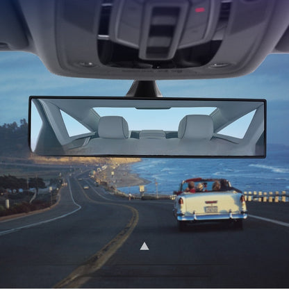Large HD Car Rearview Mirror – Blue Anti-Glare Glass - SAVE 20