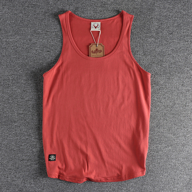 Men’s Summer Slim-Fit Cotton Tank Top | Save 20% Today!