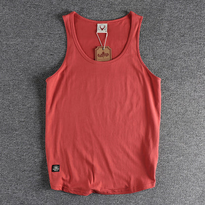 Men’s Summer Slim-Fit Cotton Tank Top | Save 20% Today!