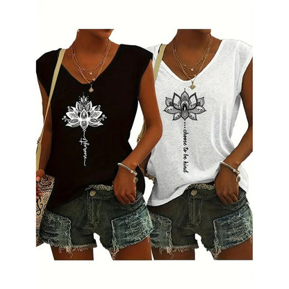2-Pack Women’s V-Neck Tank Tops | Save 20% Today!
