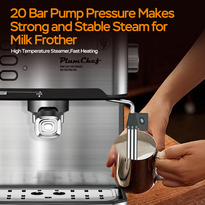 Professional Espresso Maker with Milk Frother - SAVE $291