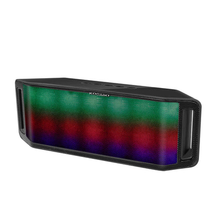 Multicolor LED Bluetooth Speaker – FM, USB, Aux for Travel & Party - SAVE $12