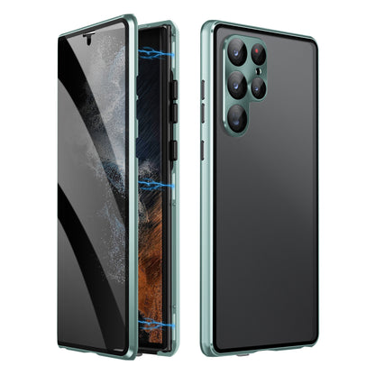 Magnetic Metal Phone Case with Privacy Glass