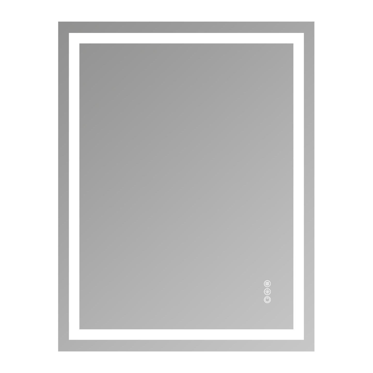 Anti-Fog Smart Mirror with Dual LED Strips - SAVE $575