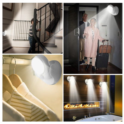 "Win a Wireless 360° Rotating LED Motion Sensor Night Light – Brighten Any Space Instantly! Exclusive Giveaway Only!"