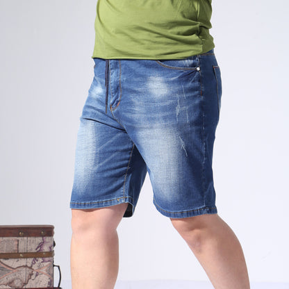 Men’s Summer Elastic Waist Denim Shorts | Save 20% Today!