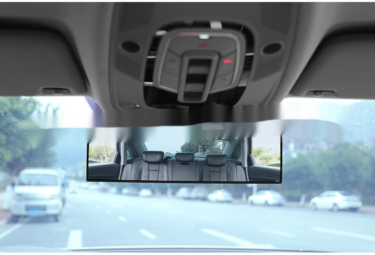 Large HD Car Rearview Mirror – Blue Anti-Glare Glass - SAVE 20