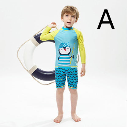 Boys’ Two-Piece Quick-Dry Swim Set – Comfortable & Stylish • Save 30% Today!