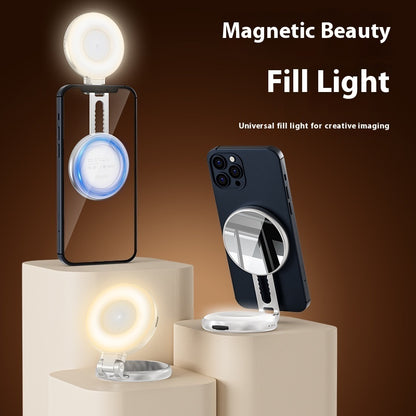 Magnetic Selfie Fill Light – LED Phone Ring Light