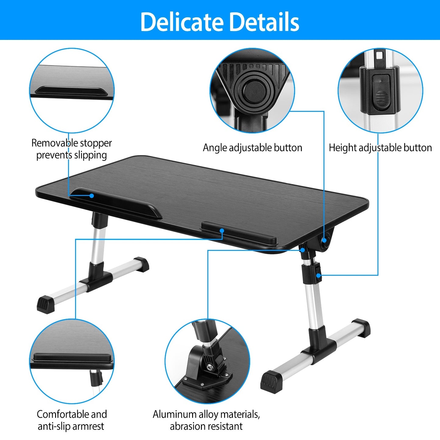 Premium Adjustable Laptop Stand – Large & Compact Sizes