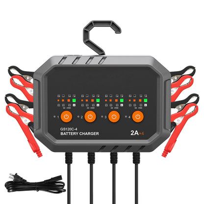 VEVOR 8A Smart Car Battery Charger – LiFePO4 & Lead-Acid - SAVE $273