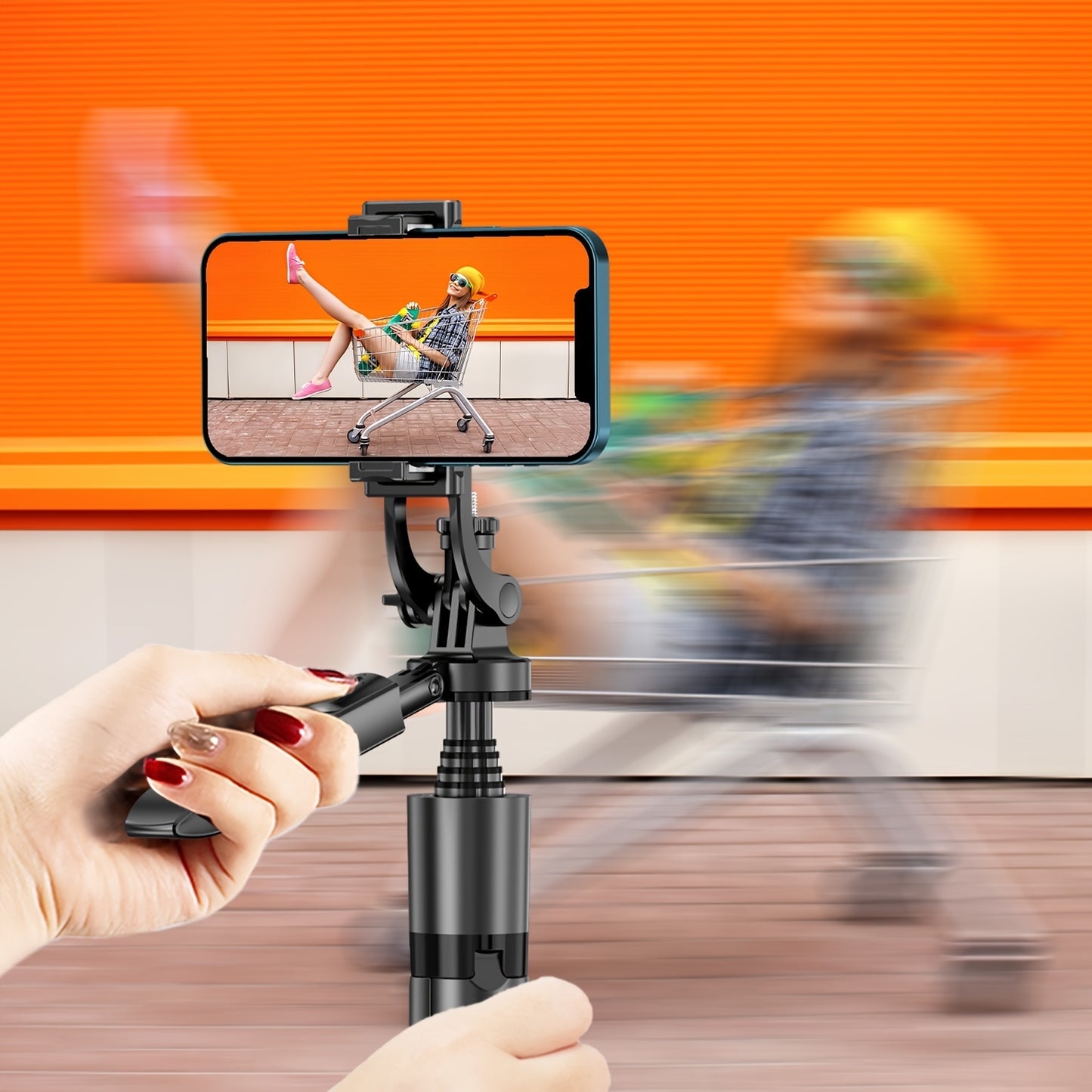 All-in-One 61" Selfie Stick Tripod with Wireless Remote – For iPhone & Android - SAVE $171